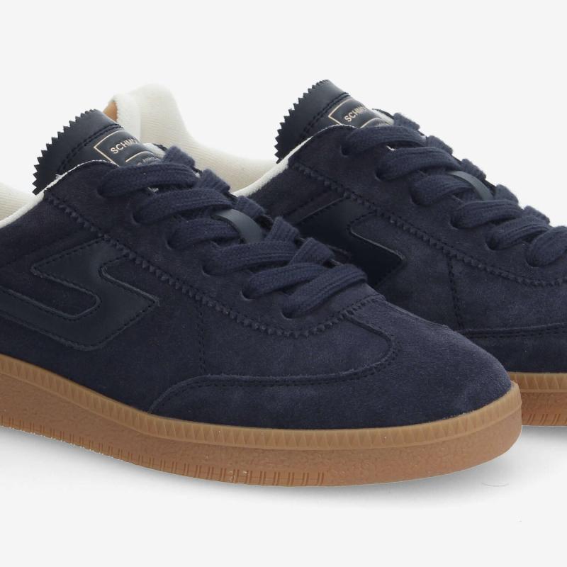 SHEFFIELD JOGGER M - SUEDE/NUBUCK - BLEU INDIGO/BISCUIT